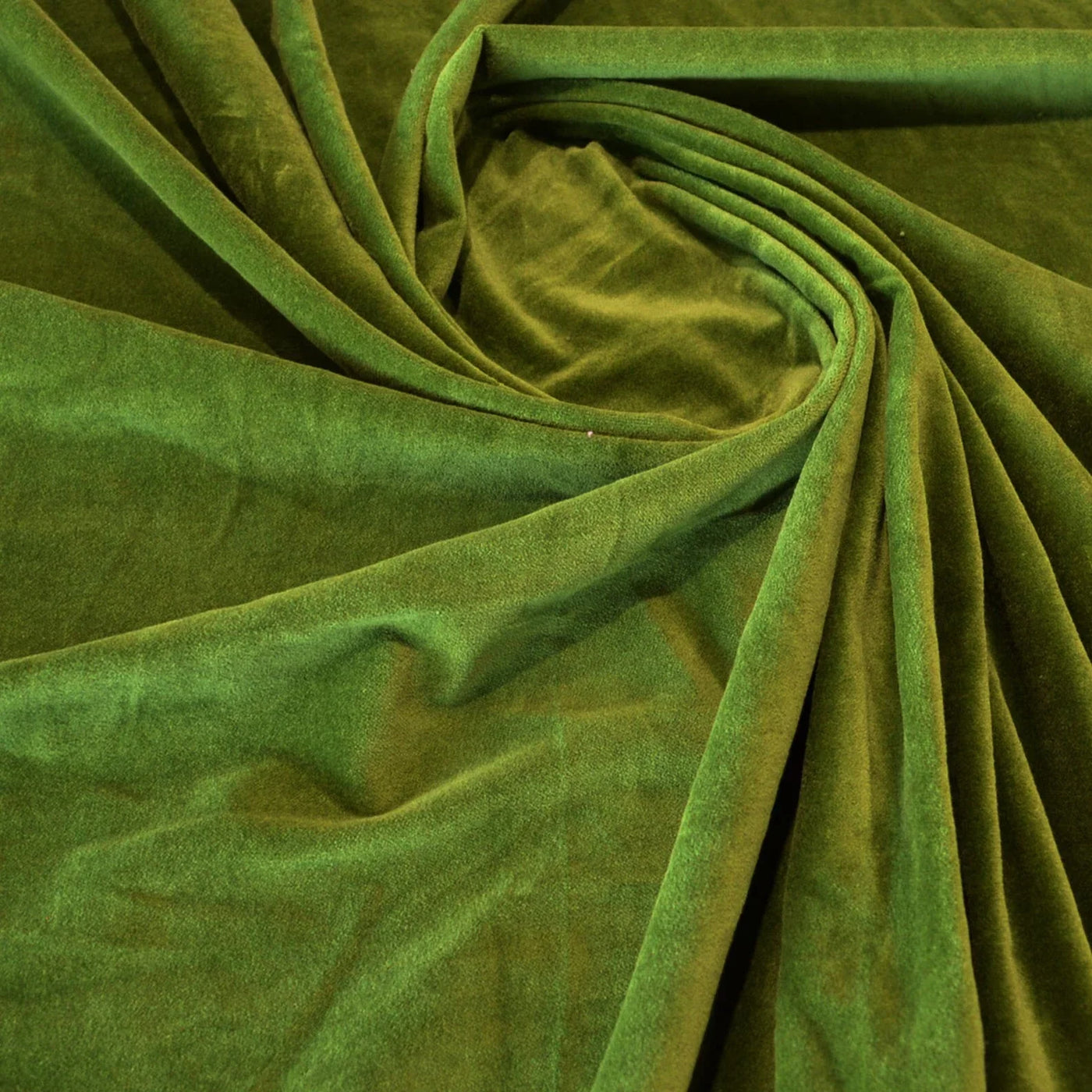 Premium Olive Green Cotton Velvet Fabric – Sofa Upholstery & Sewing Material (3m)